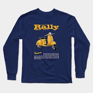 Vespa 180 Rally | Giallo Arancio Long Sleeve T-Shirt